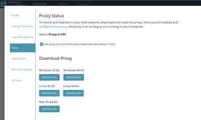Test Applications in Local Network